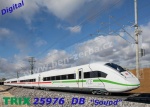 25976 Trix Elektrický vysokorychlostní vlak ICE 4 řady 412/812 se zeleným pruhem, DB