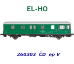 260303 EL-HO Služební vůz Daad 'Rybák' ČD