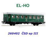 260402 EL-HO Osobní vůz Ce 'Rybák' ČSD