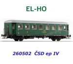 260502 EL-HO Osobní vůz Be 'Rybák' ČSD