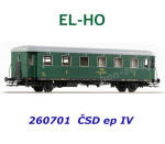 260701 EL-HO Osobní vůz Be 'Rybák' ČSD