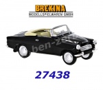 27438 Brekina Skoda Felicia 1959 - black with cream roof, H0