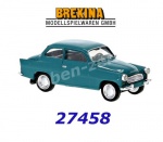 27458 Brekina Skoda Octavia 1960 - blue, H0