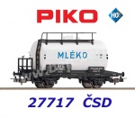 27717 Piko Tank car MLEKO of the ČSD