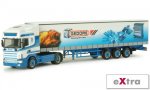 289665 Herpa Scania 164 curtain canvas semitrailer "Gedore"