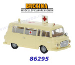 30046 Brekina Barkas B 1000 Bus - Ambulance, H0