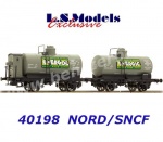 30444 LS Models Set 2 cisternových vozů  "ENERGOL/ENERGIG", NORD