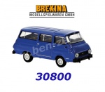 30800 Brekina Skoda 1203 Bus - Blue, H0