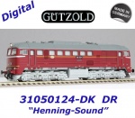 31050124-DK Gutzold Diesel Locomotive Class 120 of the DR with Sound