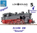 31106 ESU Parní lokomotoiva řady BR 94 (pův T16.1), DB - Zvuk + Dynamický kouř