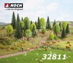 32811 NochMixed Forest, 25 Trees, H0, 35 - 90 mm high