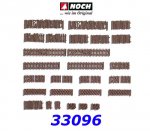 33096 Noch Garden Fences, 72 sections, approx. 150 cm
