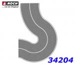 34204 Noch Federal Road Asphalt, Curve, 2 pcs., 40 mm