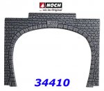 34410 Noch Tunnel Portal Double Track, 9,5 x 7,0 cm, 2 pcs, N