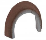 34840 Noch ICE Tunnel Portal,double track,12,5 x 10 cm, N