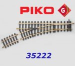 35222 Piko G Turnout WLR-5 left