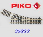 35223 Piko G Turnout WRR-5 right