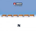 35849 Noch Benches, 6 pcs, N