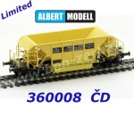 360008 Albert Modell Ballast Hopper Car Type Faccpp of the TSS Hulín, ČD