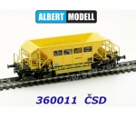 360011 Albert Modell Velkoobjemový výsypný vůz řady Faccpp, ČSD