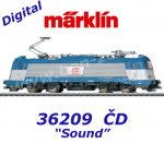 36209 Märklin Elektrická lokomotiva řady 380, ČD, Zvuk, Mfx
