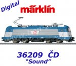 36209 Märklin Electric Locomotive Class 380 of the ČD, Sound, Mfx