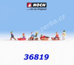 36819 Noch Children in Snow, 6 Figures + accessories, N