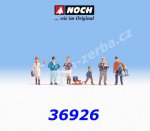 36926 Noch Christmas Market, 6 Figures + accessories, N