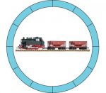 37100 Piko  G Startset Class 80 with 2 hoppercars