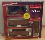 37120 Piko G Startset Class BR 80 with 2 freight cars, Sound , Smoke