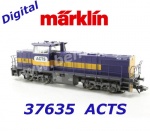 37635 Märklin Diesel Locomotive MaK 1206 of the ACTS, MFX