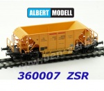 360007 Albert Modell  Výsypný vůz řady Faccpp na přepravu štěrku, ZSR