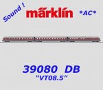 39080 Märklin Diesel Rail Car VT 08.5 of the DB - AC Sound