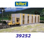 39252  Kibri Maintenance hangar "GleisBau", modern, H0