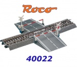 40022 Roco RocoLine Railway crossing (kit) for ROCO LINE with bedding