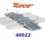 40022 Roco RocoLine Railway crossing (kit) for ROCO LINE with bedding