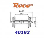 40192 Roco Set dvojkolí 11 mm Roco, 2 ks