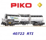 40722 Piko N Cisternový vůz na chemikálie v chromovaném provedení, RTI