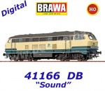 41166 Brawa Dieselová lokomotiva řady 216, DB - Zvuk