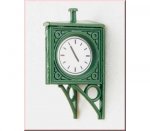 41203 Auhagen Victorian station clocks, 3 pcs, H0