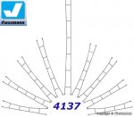 4137 Viessmann Trolejové vedení - 163,5 mm, H0, 5 ks