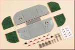 41604 Auhagen Level crossing with barrier kit, H0