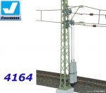 4164 Viessmann Tensioning pulley with catenary mast with beam