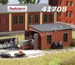 41708 Auhagen Narrow gauge engine shed with service station, H0