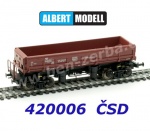 420006 Albert Modell 4-axle Dump wagon type Ua, TSS Hulin of the CSD