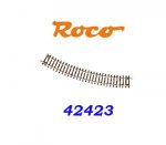 42423 Roco Line 2,1 mm Oblouk R3 = 419,6mm 30°