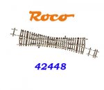 42448 Roco Line 2,1 mm Single Slip Switch EKW 15