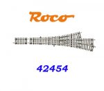 42454 Roco Line 2,1 mm Three-way Turnout DWW 15