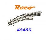 42465 Roco Line 2,1 mm Oblouková výhybka pravá R2/3