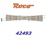 42493 Roco Line 2,1 mm Výhybka křížová jednoduchá